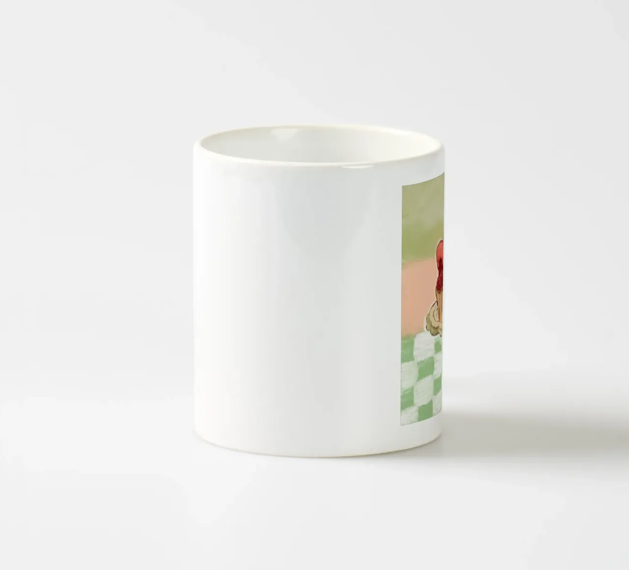 Torta ai frutti di bosco tazza in ceramica da gulsengunel