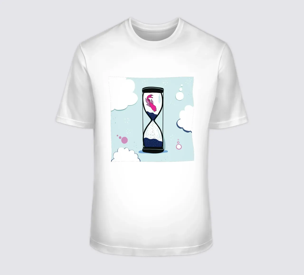 Pesci a clessidra t-shirt da gulsengunel