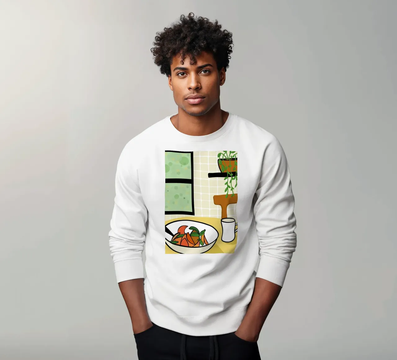 Cucina e piatto completo felpa da gulsengunel