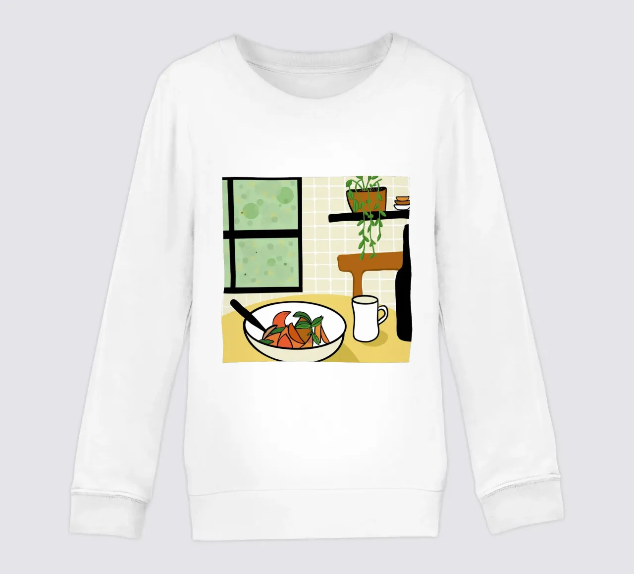 Cucina e piatto completo felpa bambino da gulsengunel