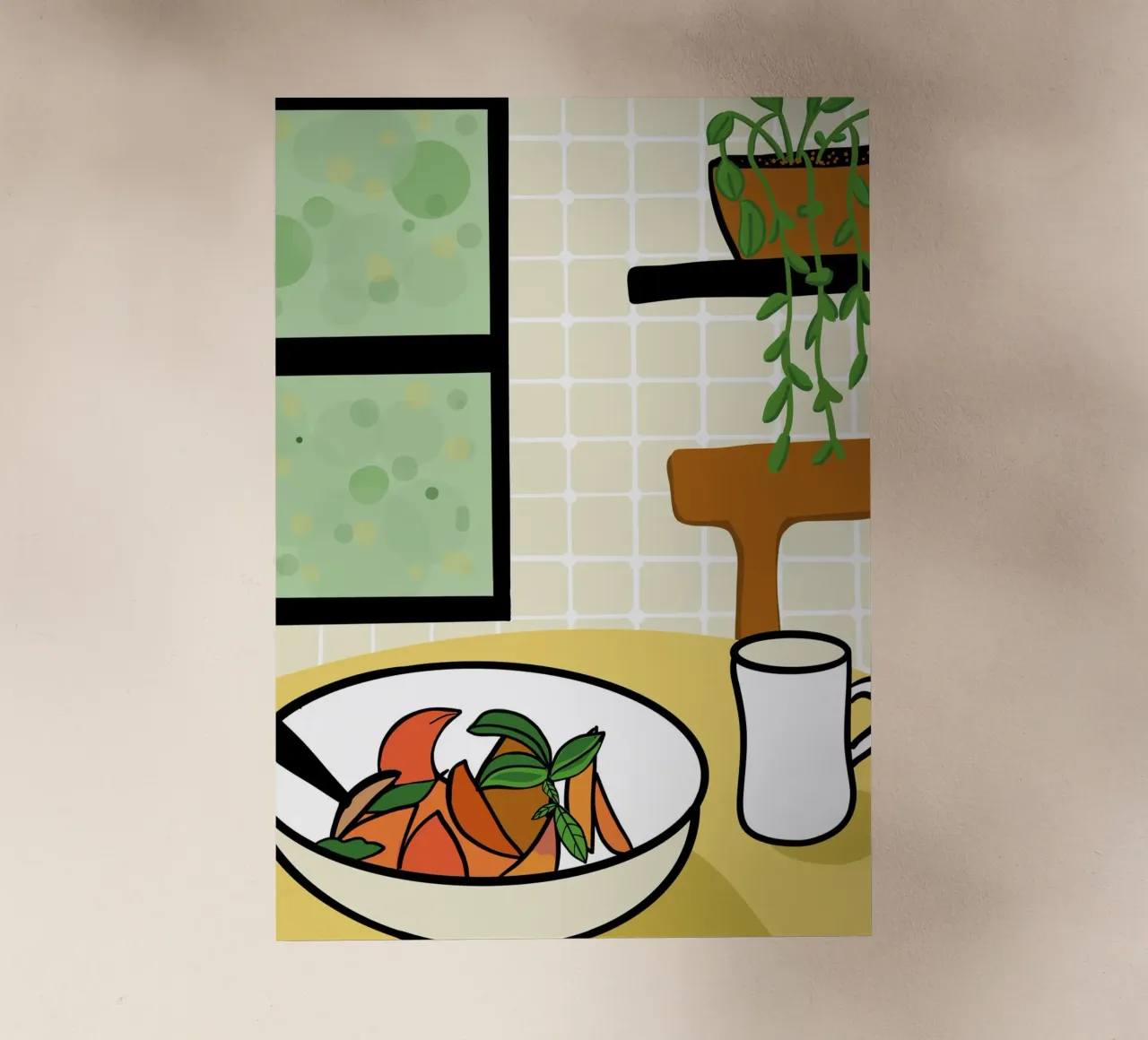 Cucina e piatto completo pellicola backlit da gulsengunel