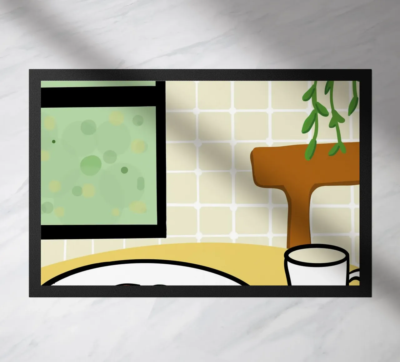 Cucina e piatto completo zerbino da gulsengunel