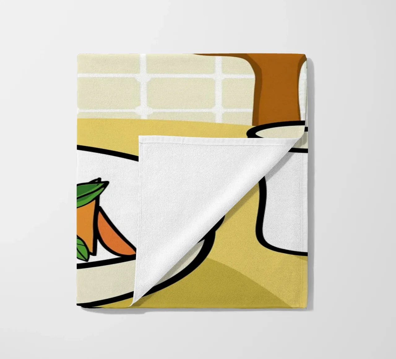 Cucina e piatto completo telo mare da gulsengunel