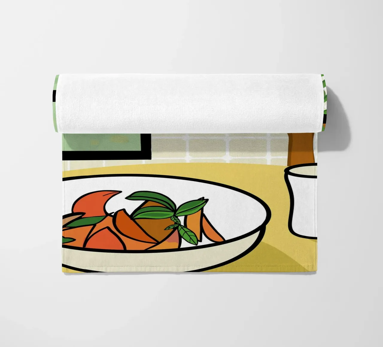 Cucina e piatto completo telo mare da gulsengunel