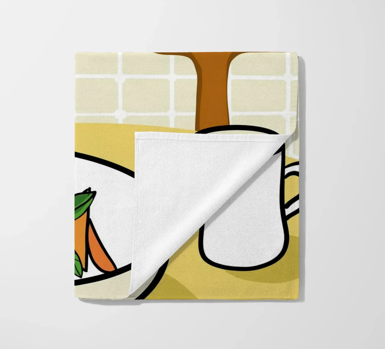 Cucina e piatto completo telo mare da gulsengunel