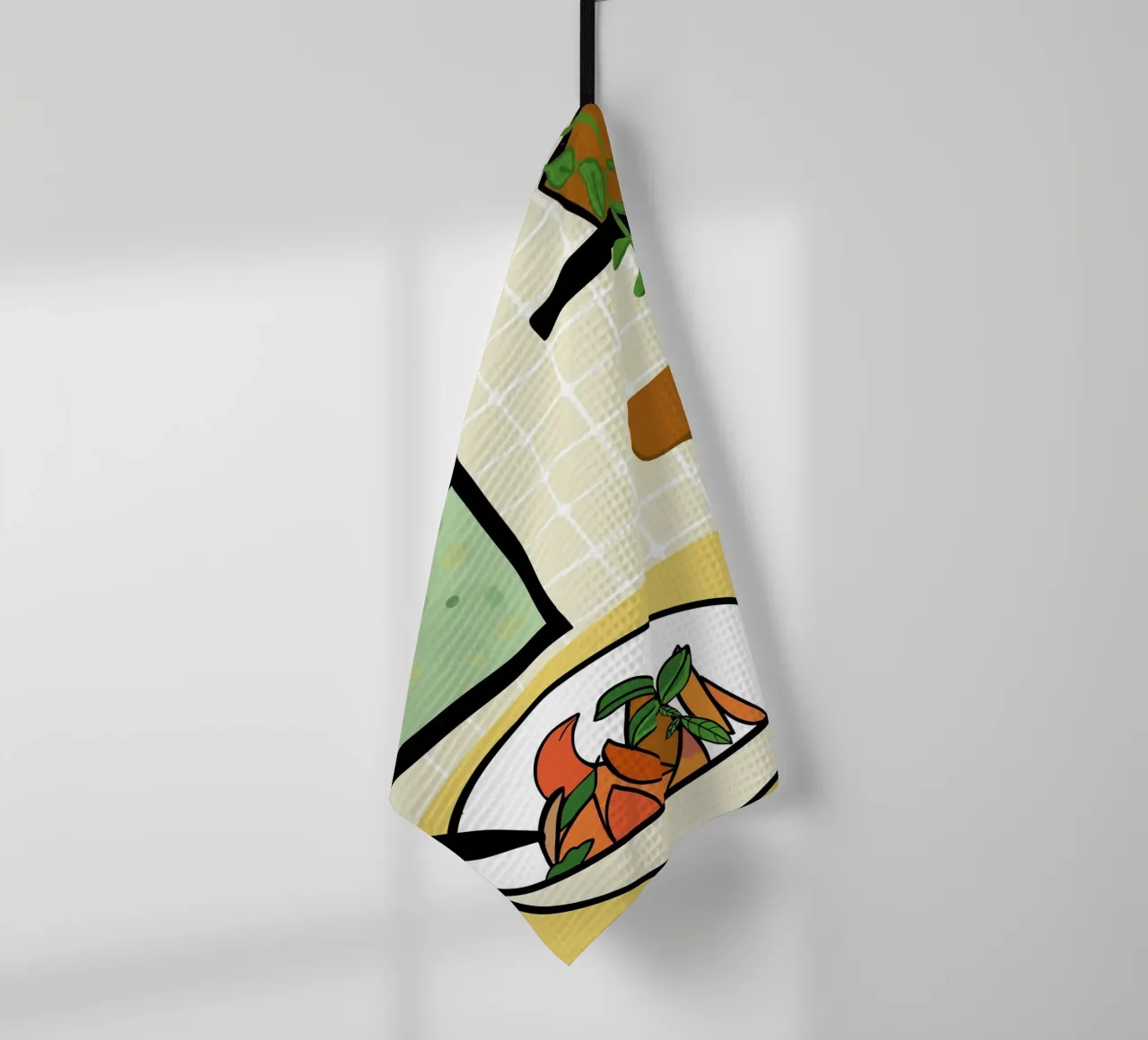 Cucina e piatto completo canovaccio da cucina da gulsengunel