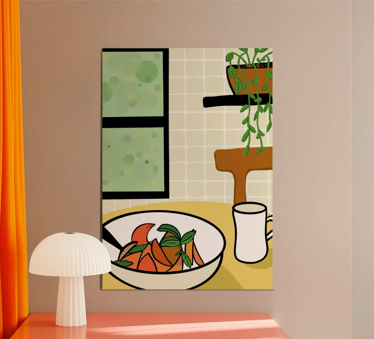 Cucina e piatto completo pannello forex da gulsengunel