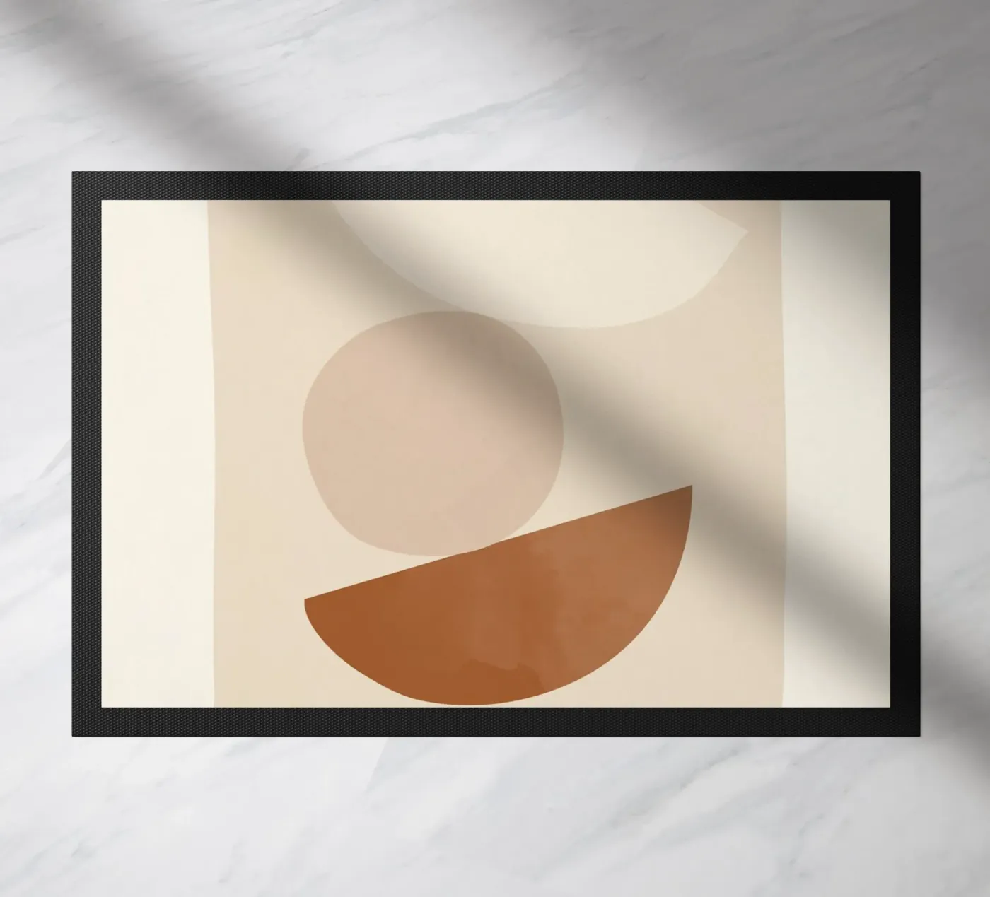 Balanced Forms doormat by LeaDArt