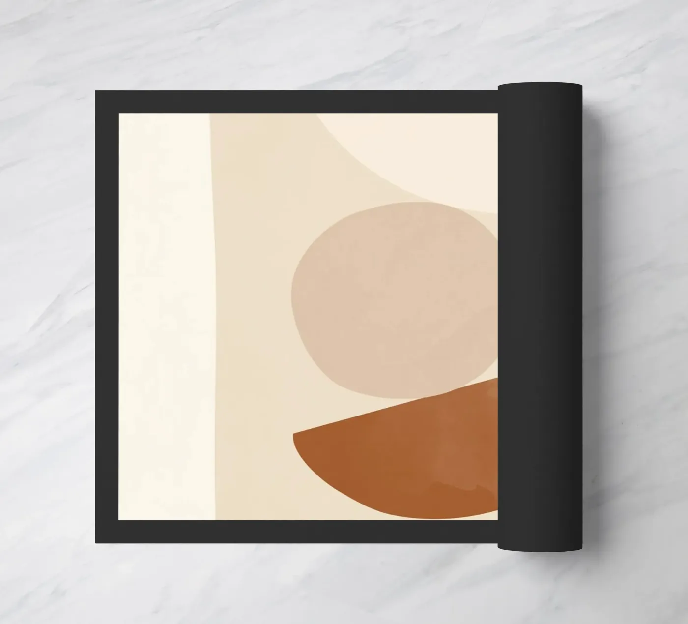 Balanced Forms doormat by LeaDArt