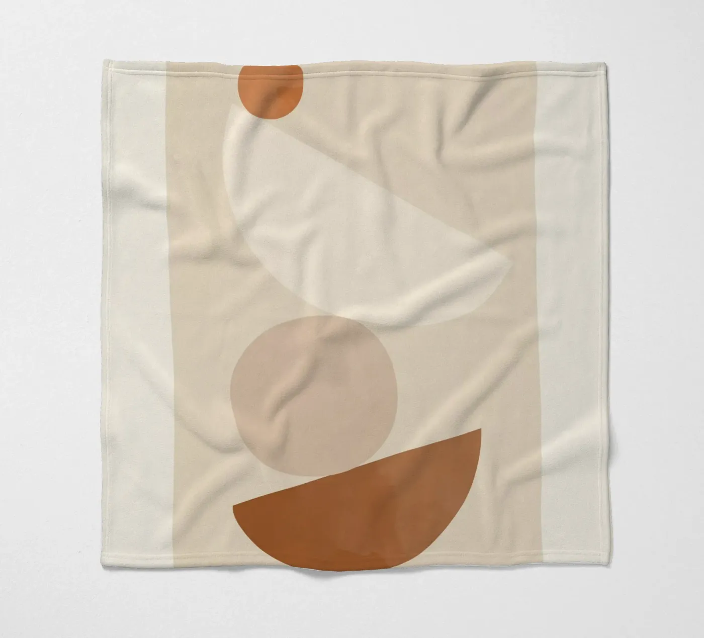 Balanced Forms fleece blanket by LeaDArt