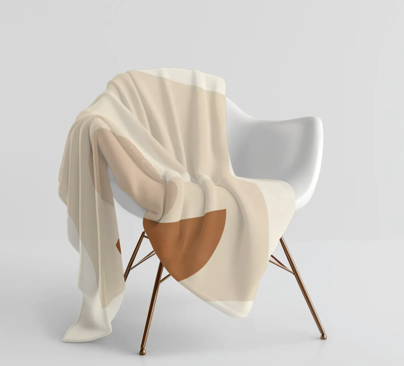 Balanced Forms fleece blanket by LeaDArt