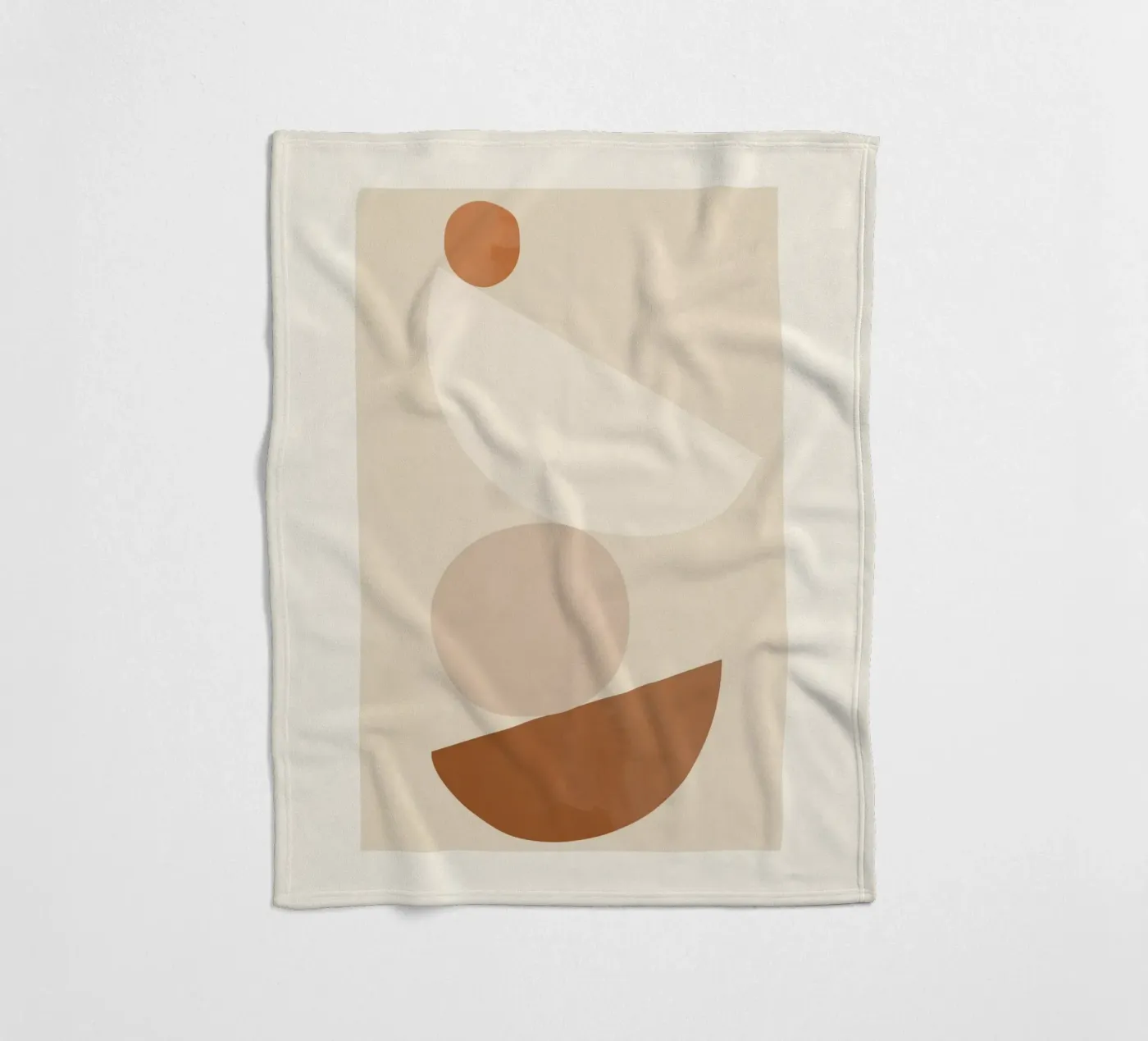 Balanced Forms fleece blanket by LeaDArt