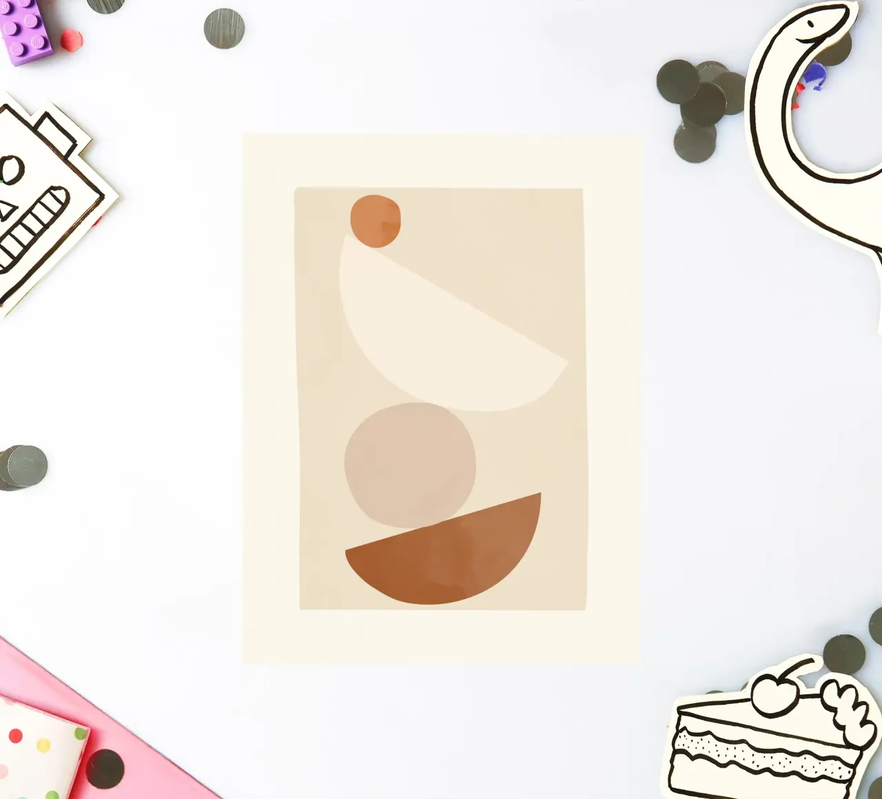 Balanced Forms sticker by LeaDArt