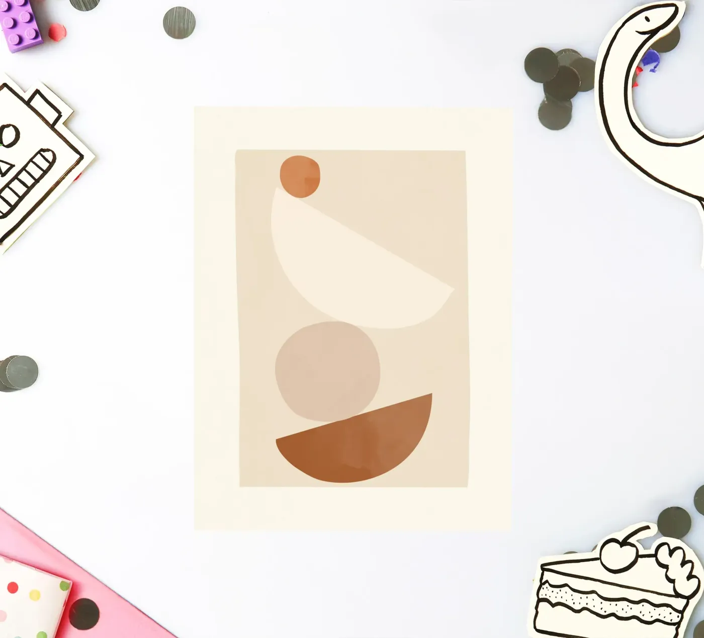 Balanced Forms sticker by LeaDArt