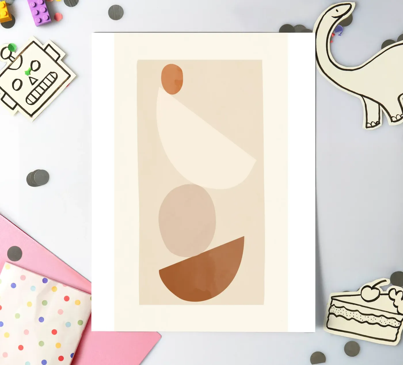 Balanced Forms sticker sheet by LeaDArt