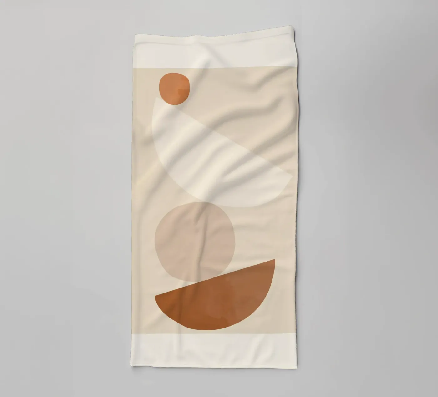 Balanced Forms towel by LeaDArt