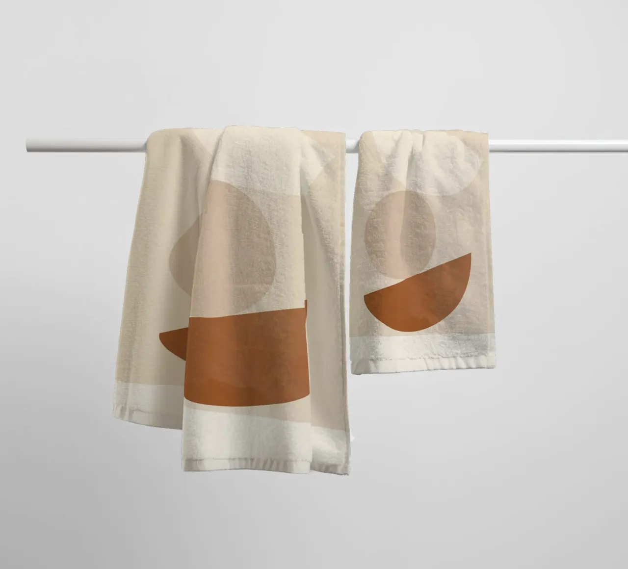 Forme equilibrate asciugamano da bagno da LeaDArt