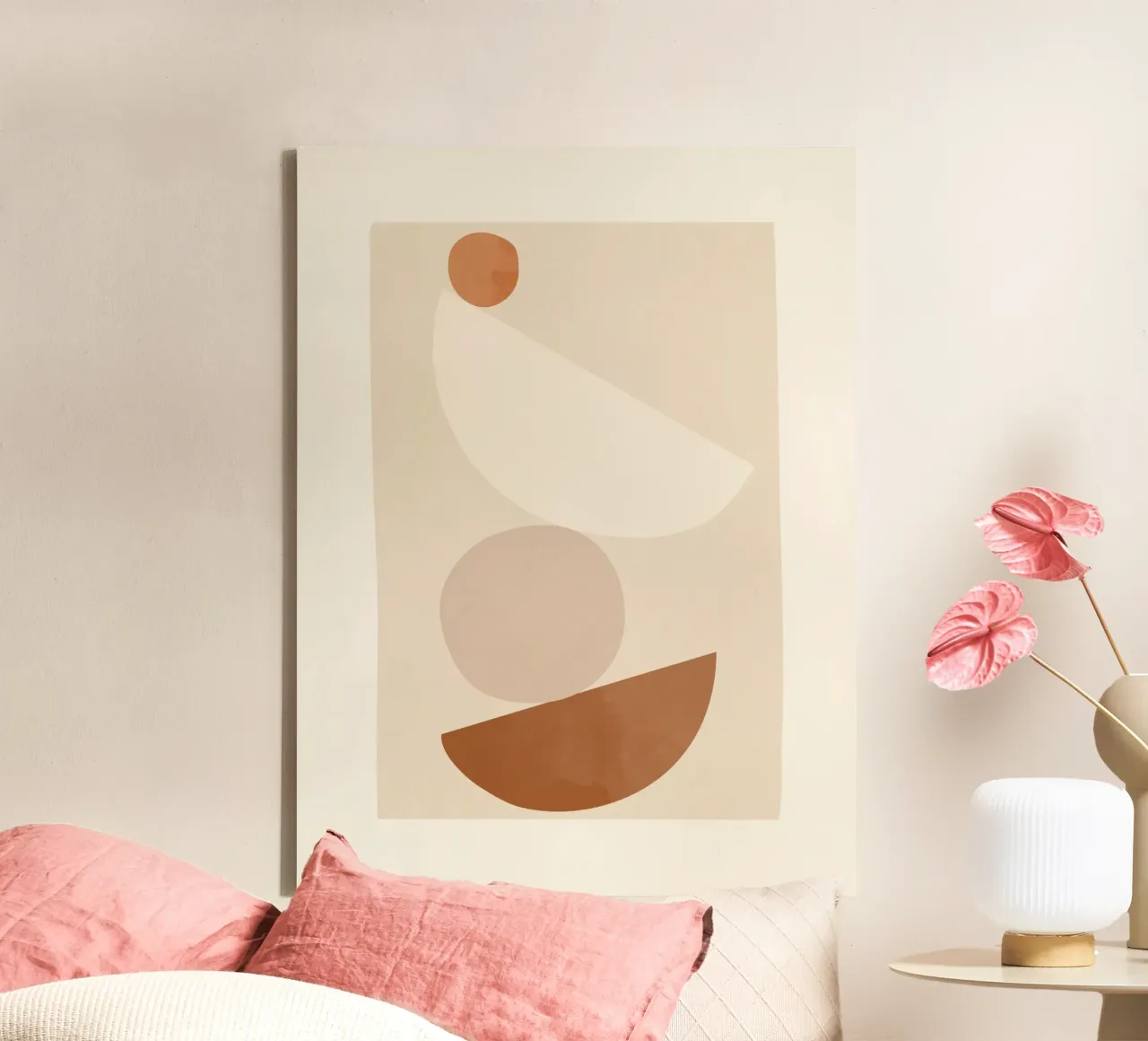 Balanced Forms canvas with Floater frame by LeaDArt