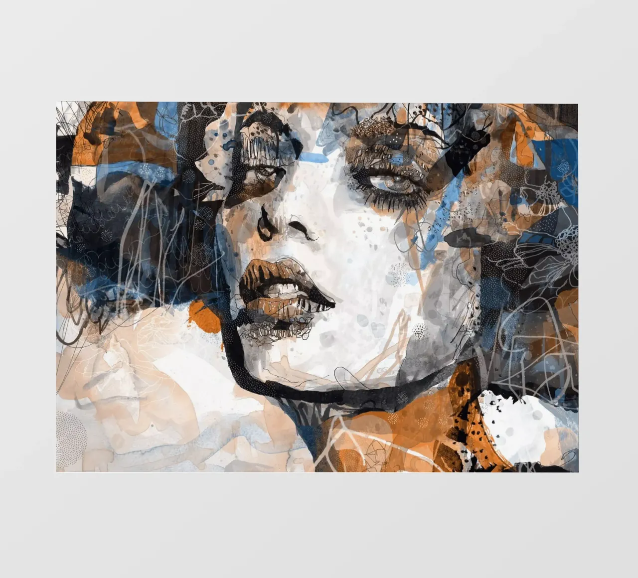 carnation fotobehang van Giulio Iurissevich