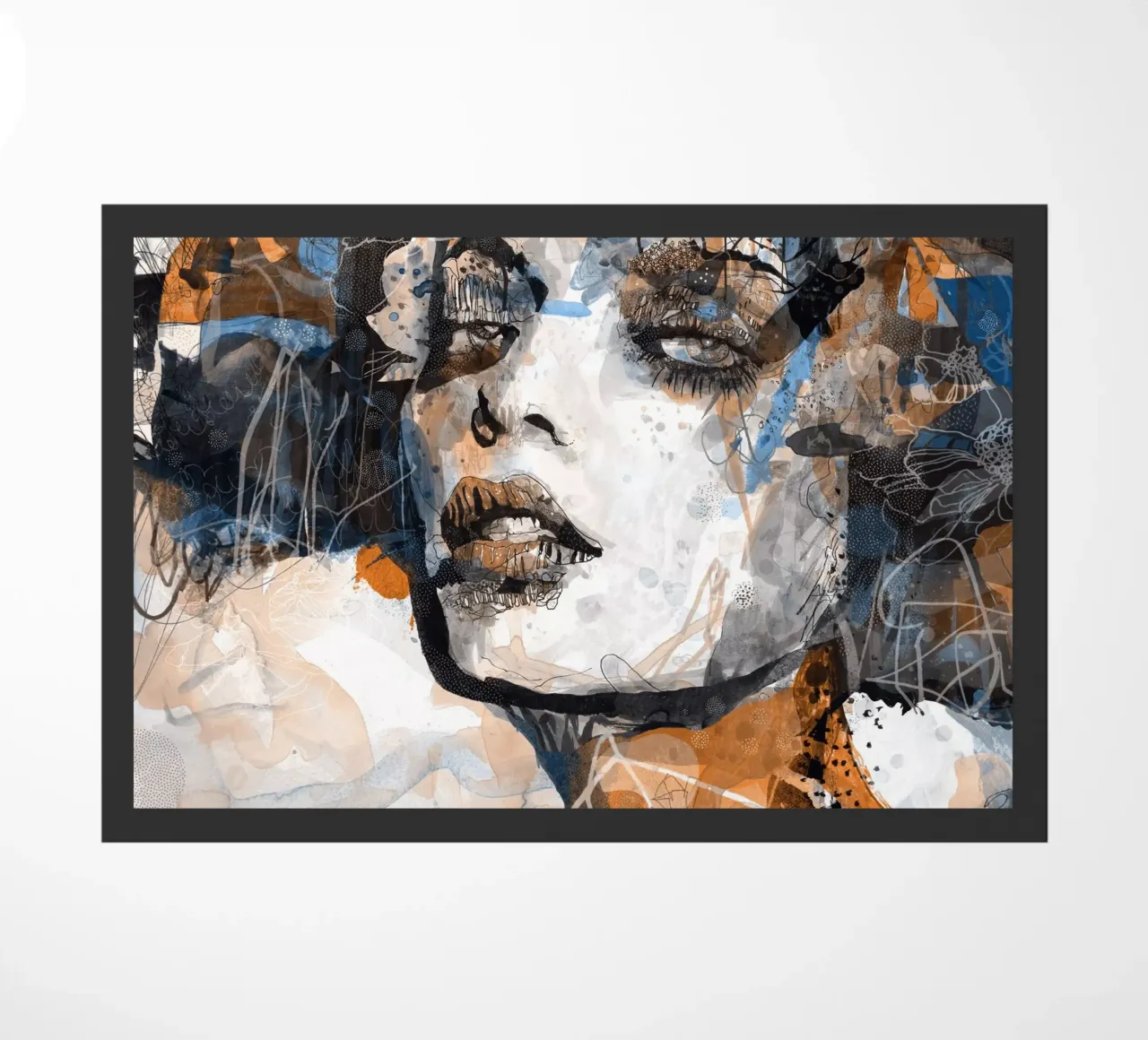 carnation deurmat van Giulio Iurissevich