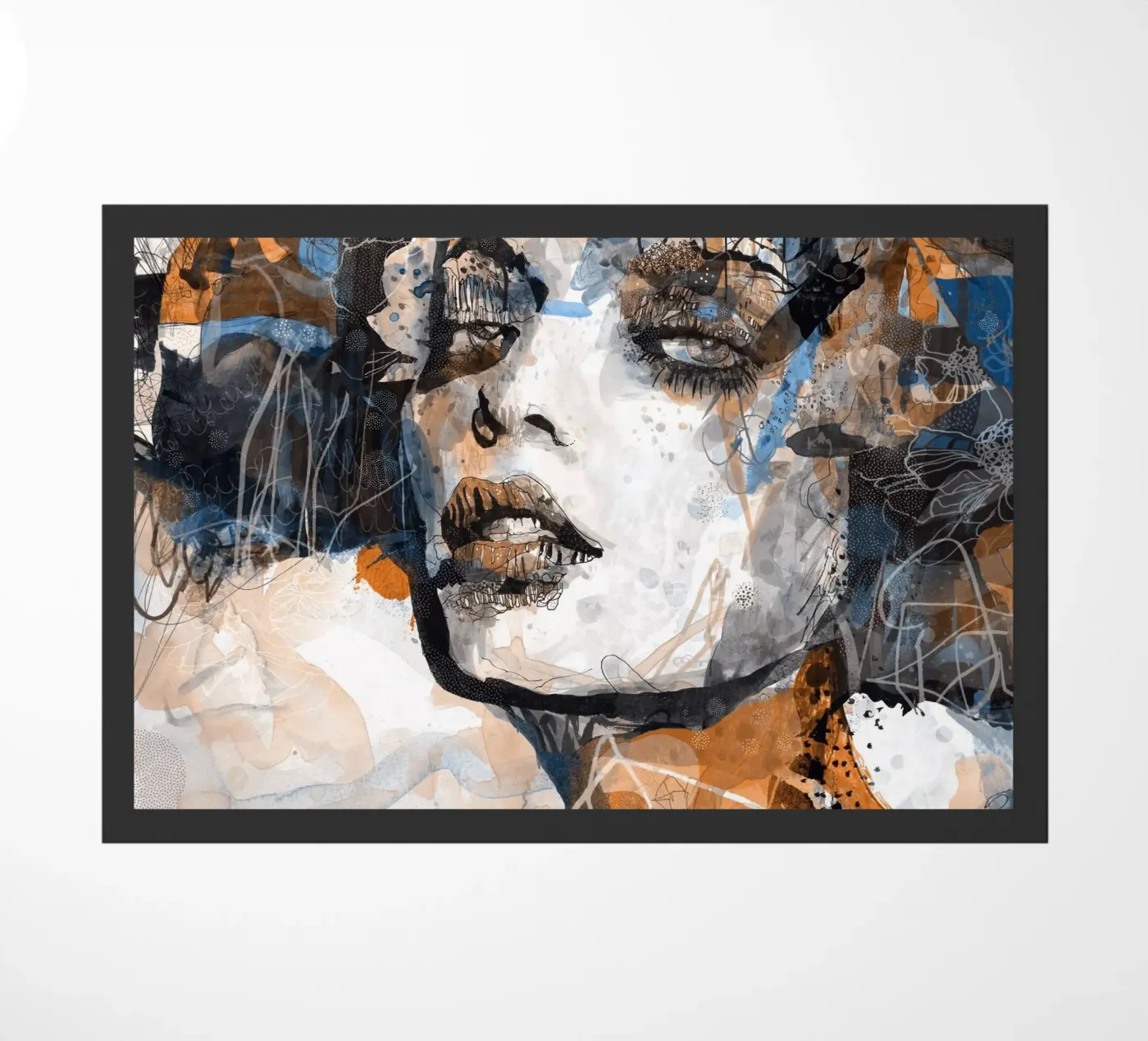 carnation deurmat van Giulio Iurissevich