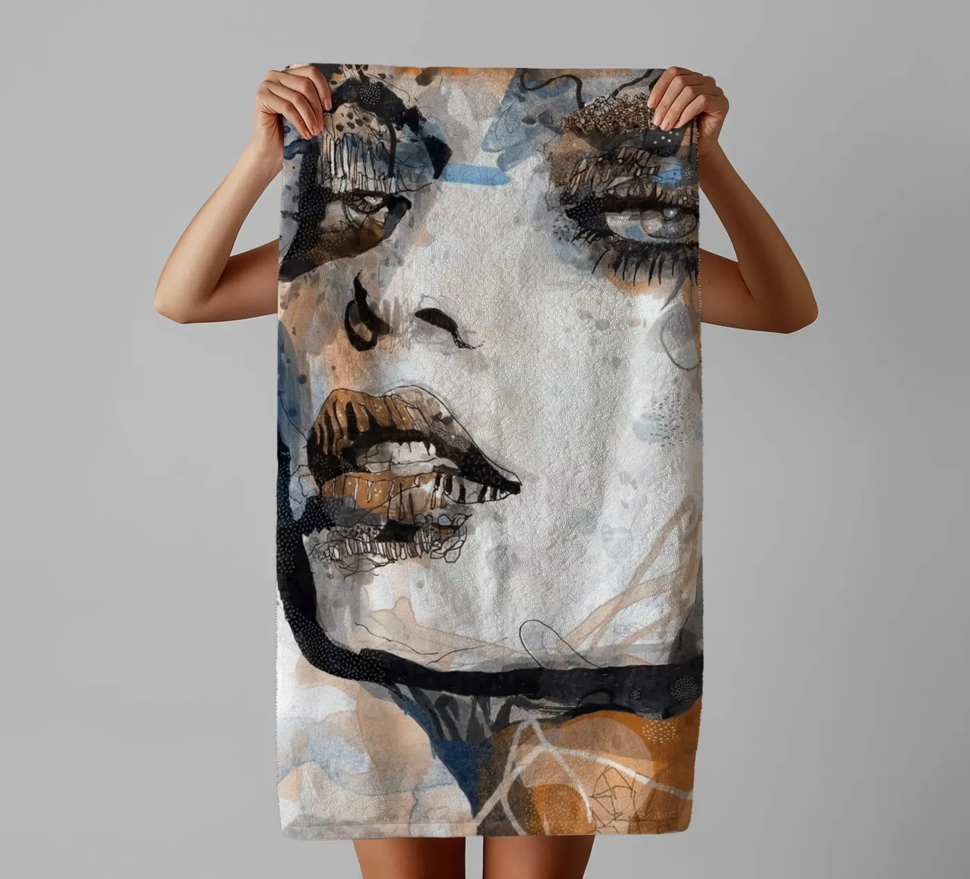 carnation badhanddoek van Giulio Iurissevich