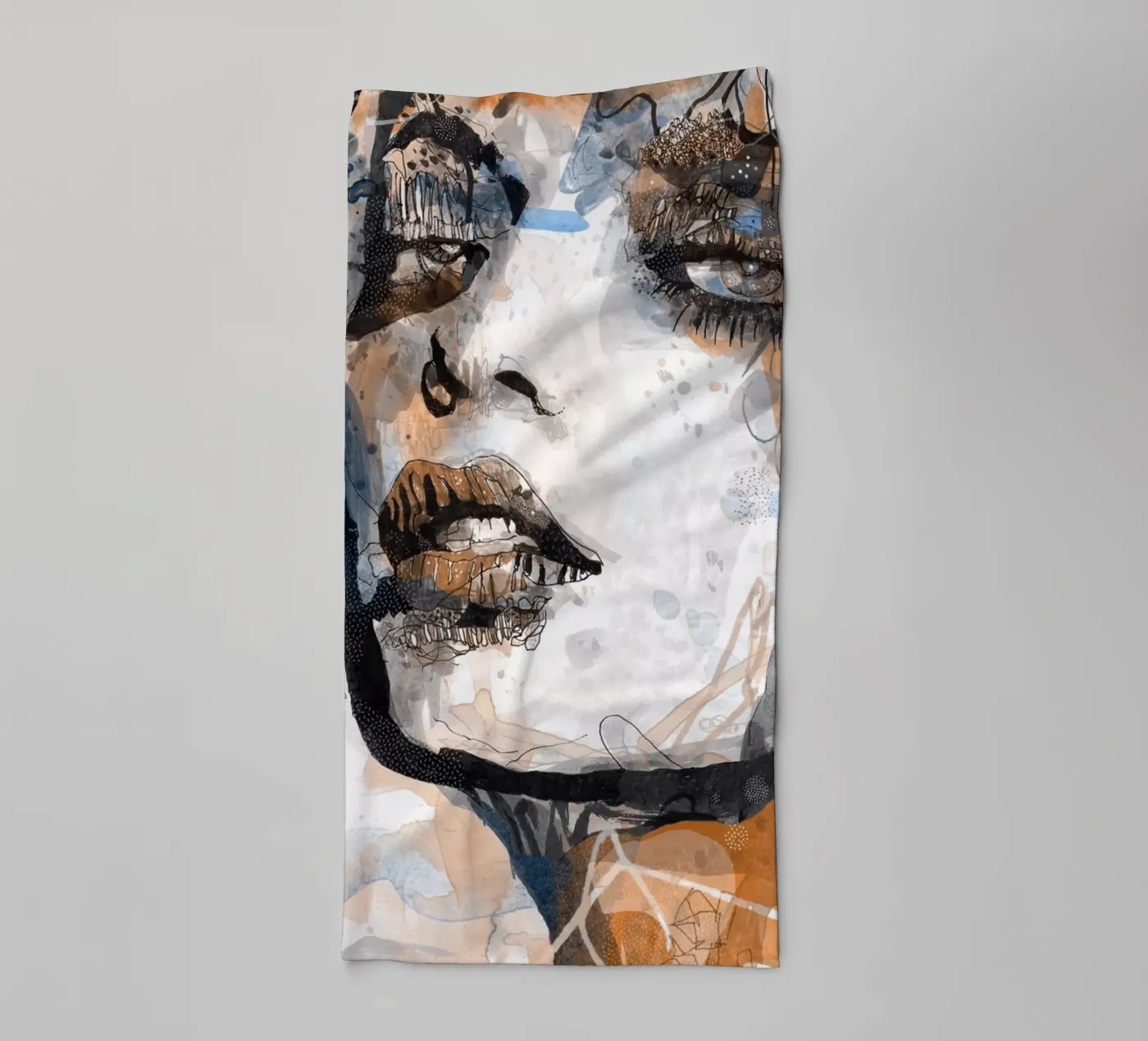 carnation badhanddoek van Giulio Iurissevich