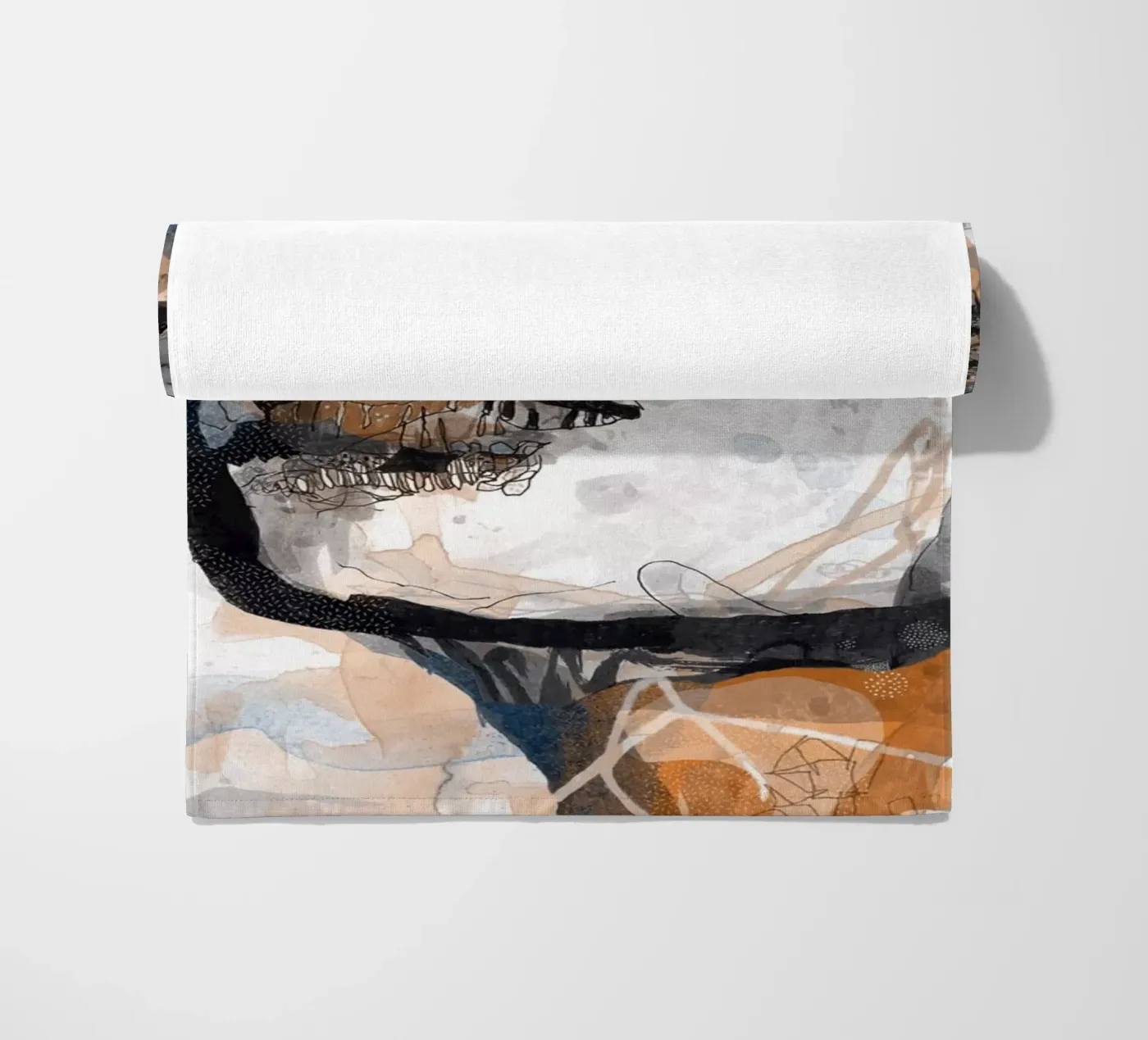 carnation beach towel by Giulio Iurissevich