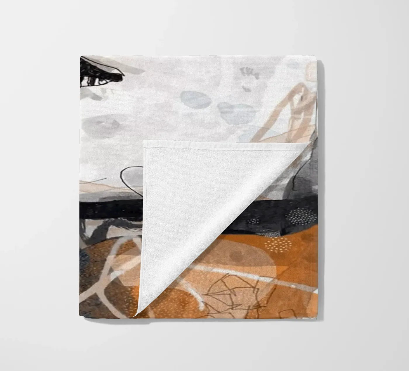 carnation beach towel by Giulio Iurissevich