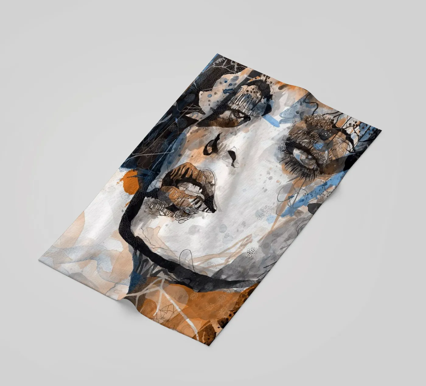 carnation strandhanddoek van Giulio Iurissevich