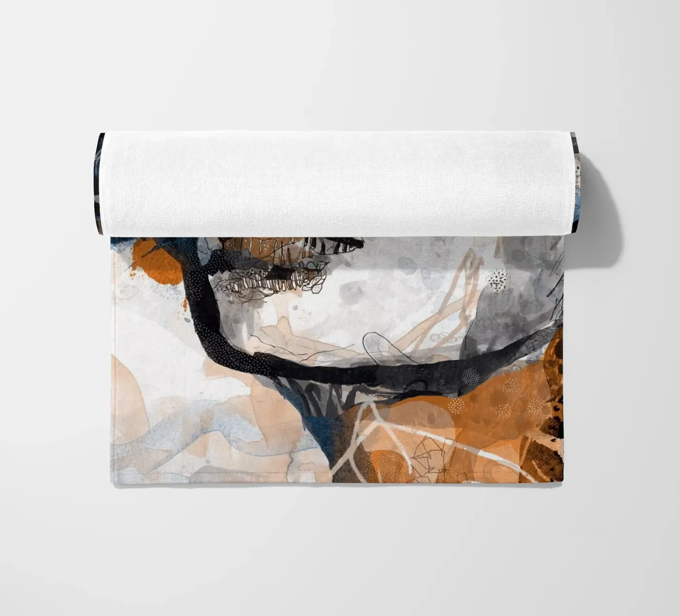 carnation beach towel by Giulio Iurissevich
