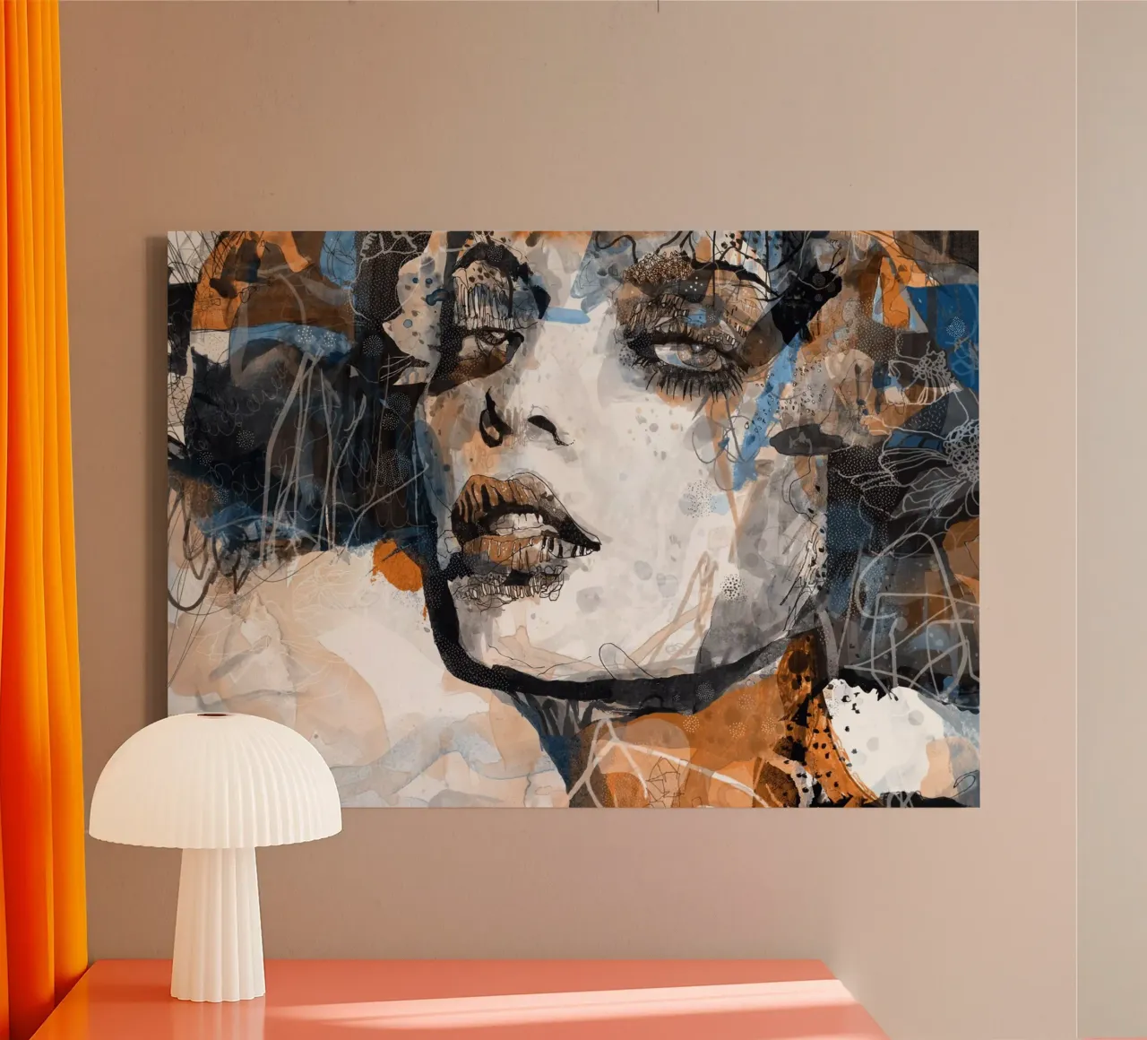 carnation tela da Giulio Iurissevich