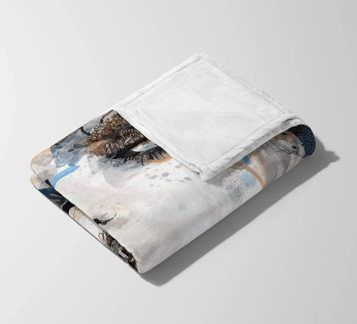 carnation fleece blanket by Giulio Iurissevich