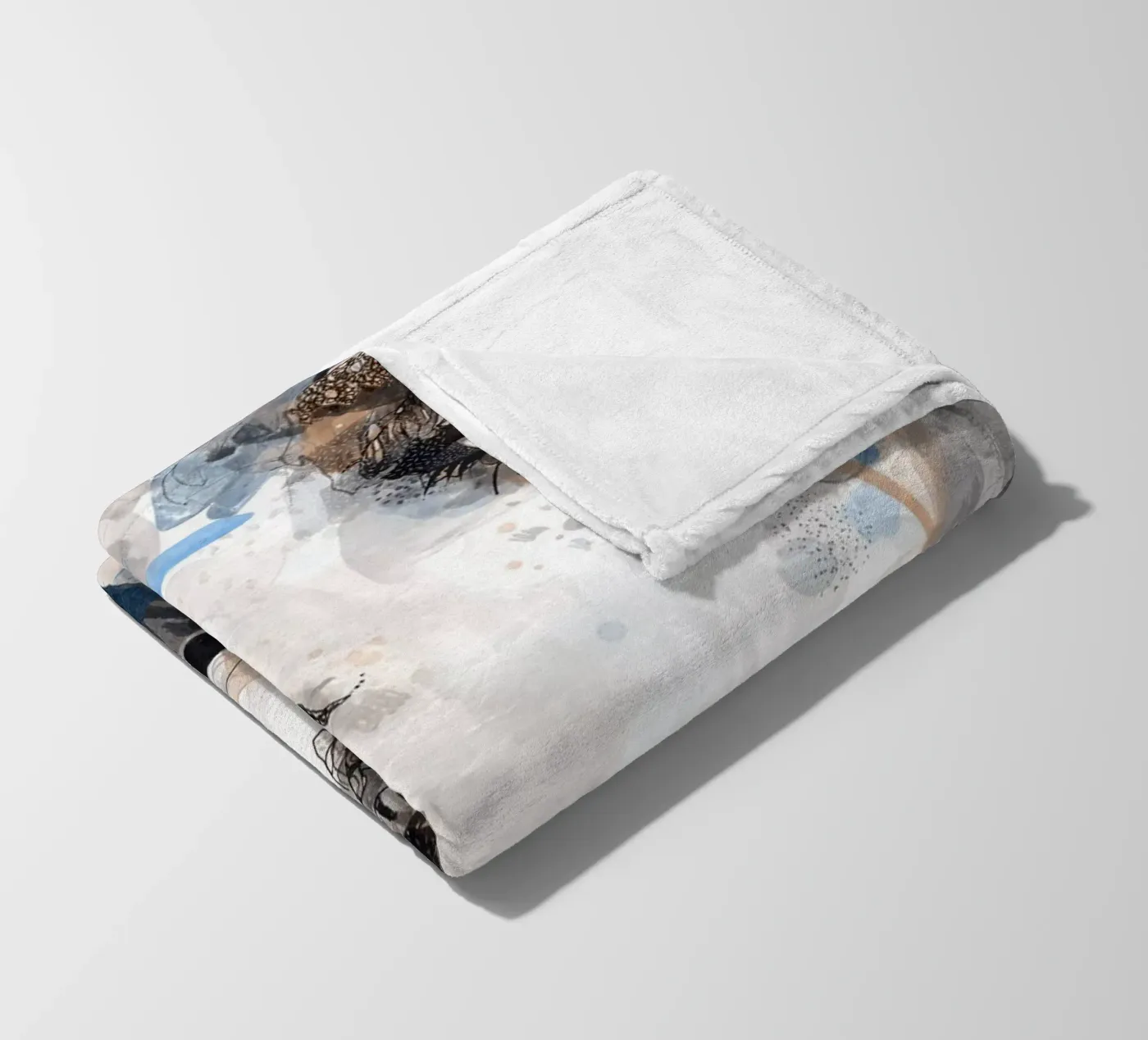 carnation fleece blanket by Giulio Iurissevich