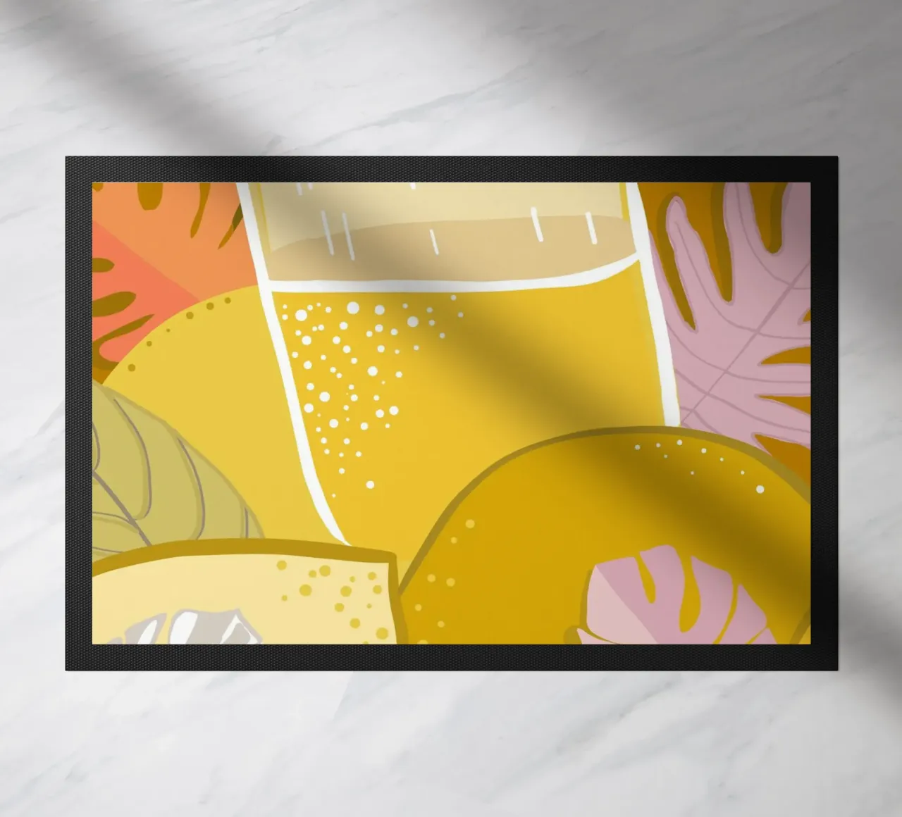 Limonade deurmat van gulsengunel