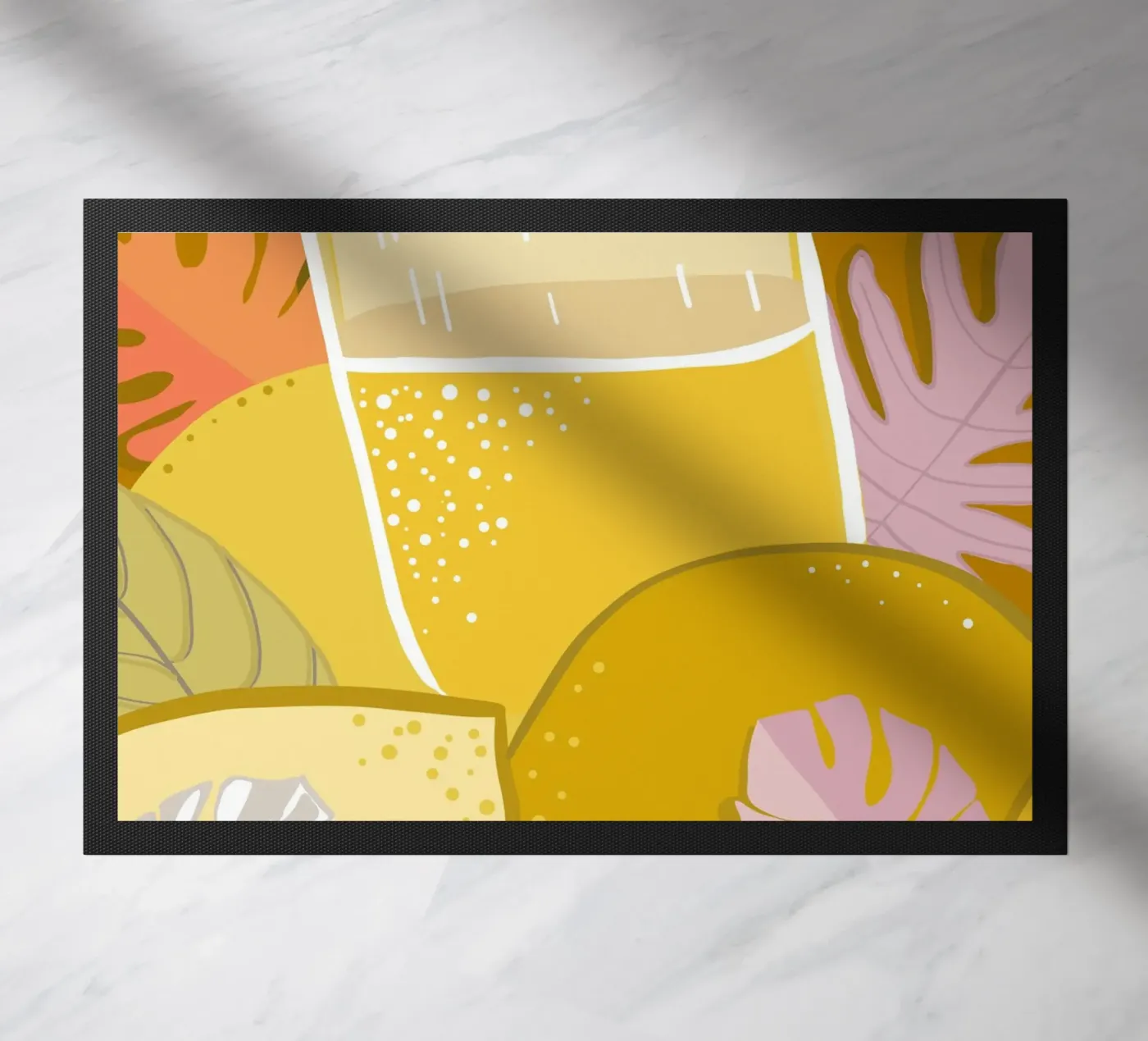 Limonade deurmat van gulsengunel