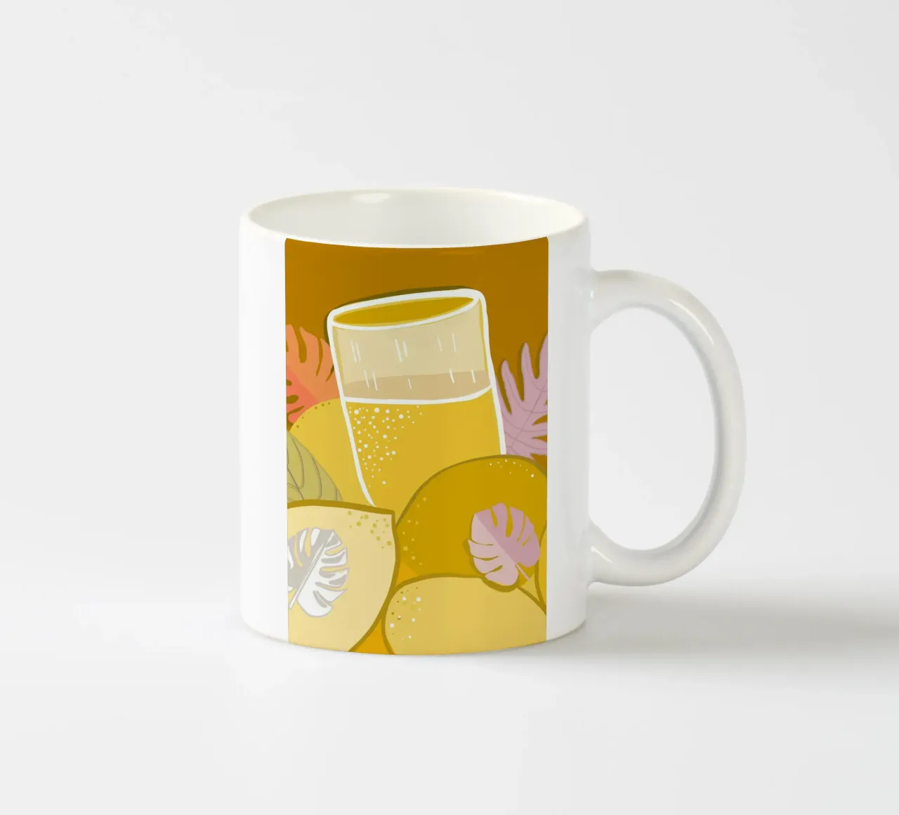 Lemonade ceramic mug by gulsengunel