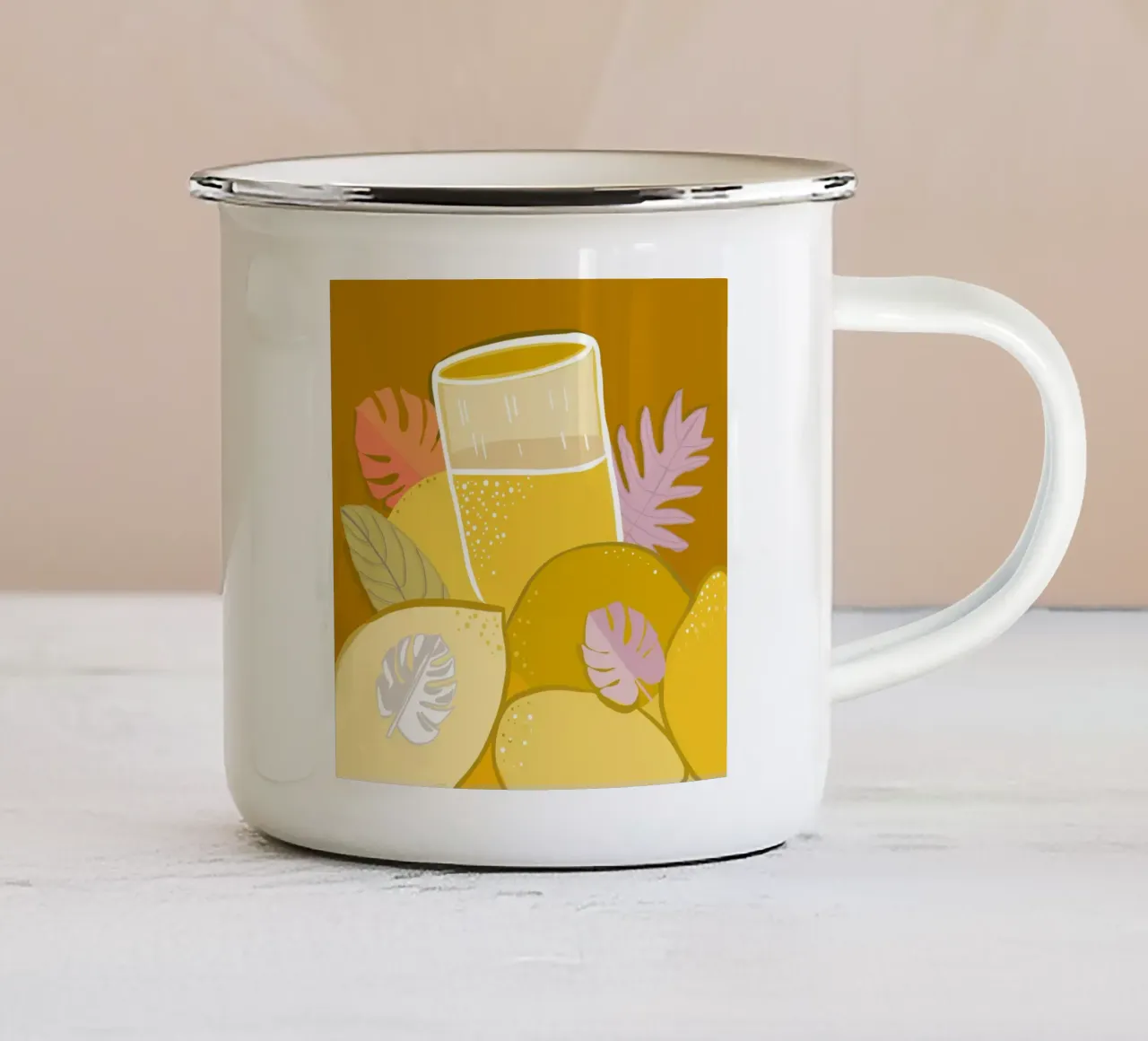 Limonata tazza in smalto da gulsengunel