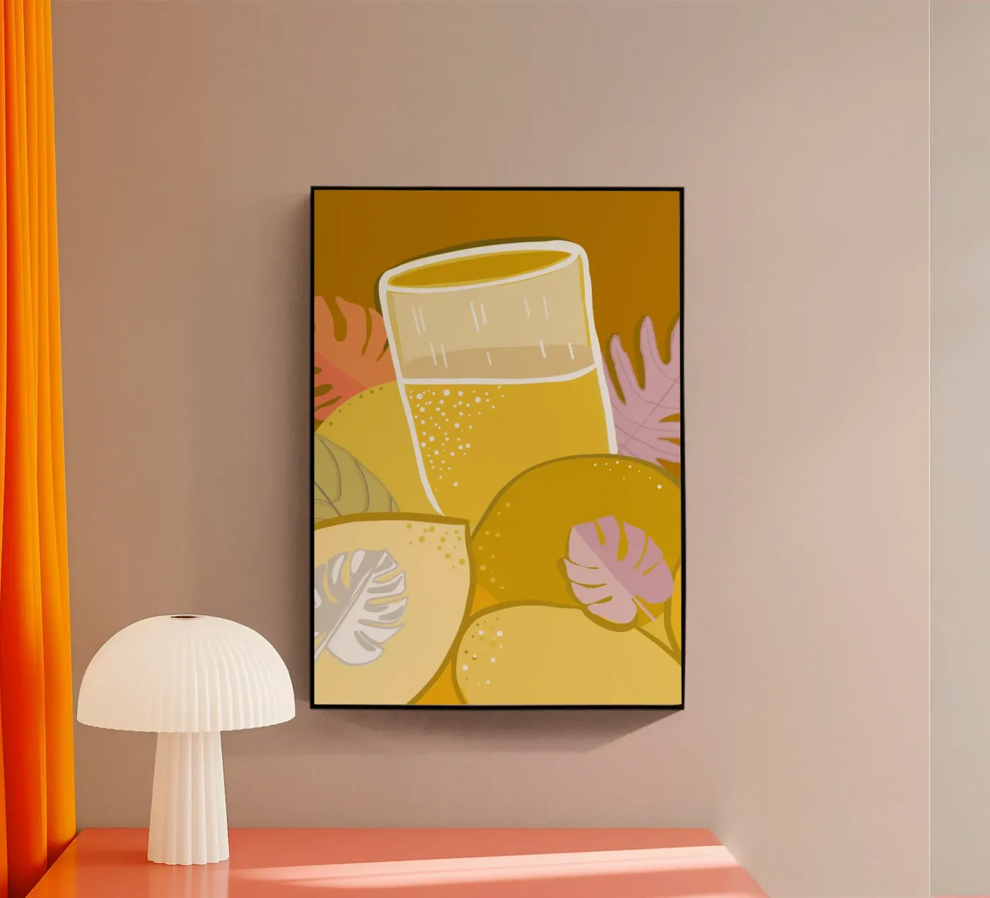 Lemonade acrylic glass by gulsengunel