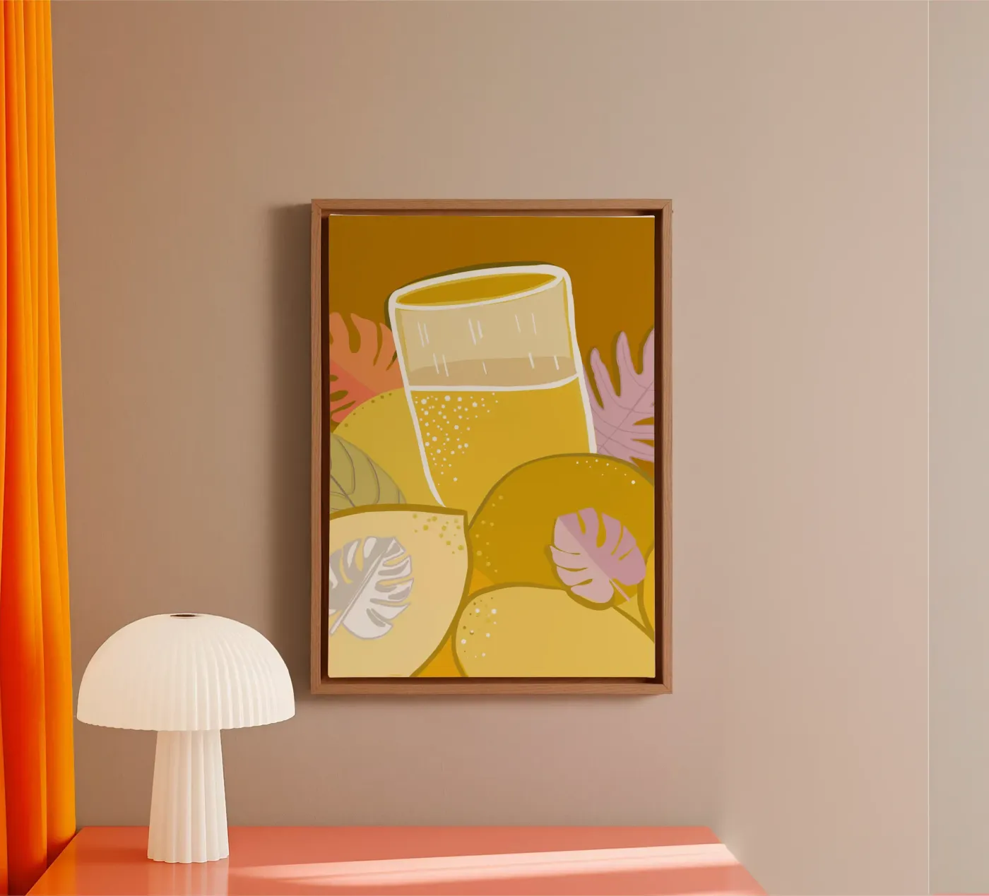 Lemonade canvas van gulsengunel