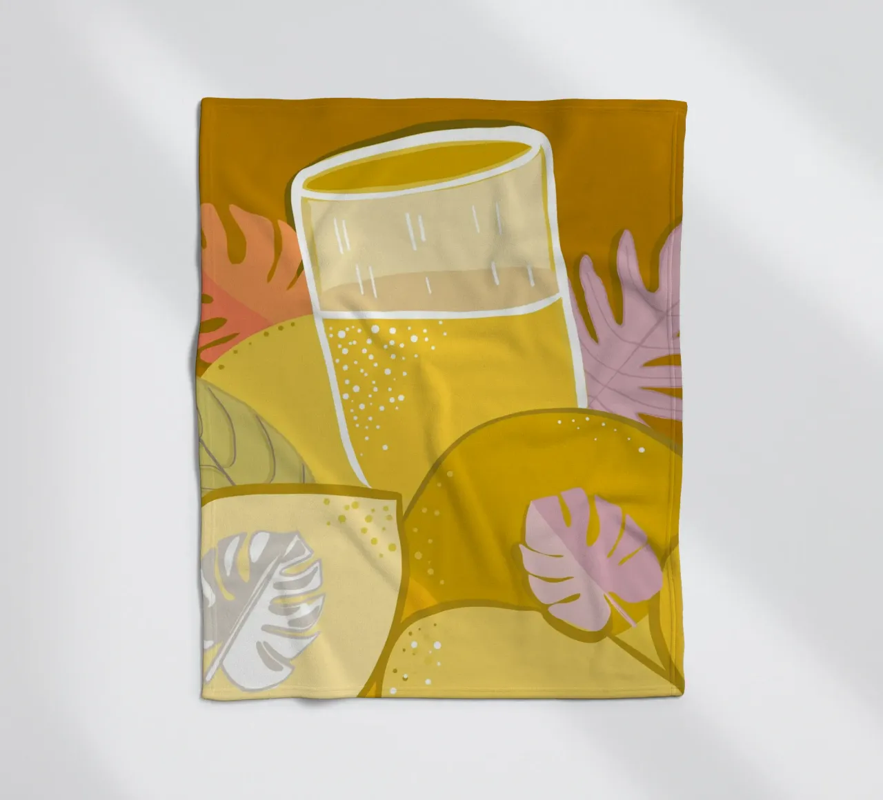 Limonade fleecedeken van gulsengunel