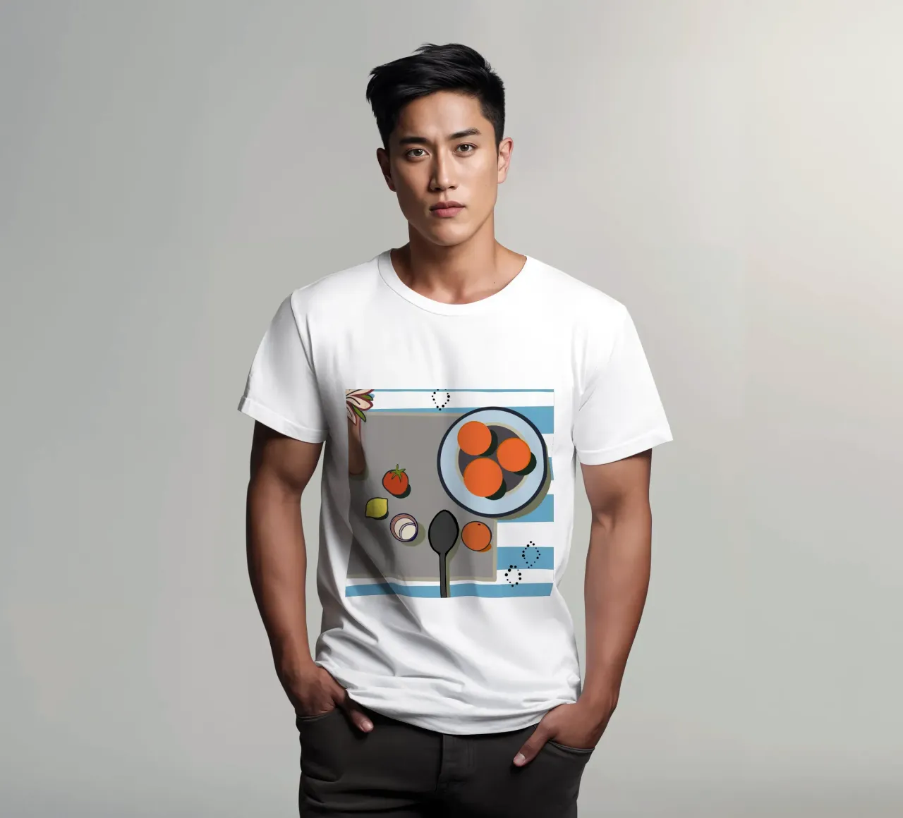 Orangen, Zitrone und Tomate T-Shirt von gulsengunel