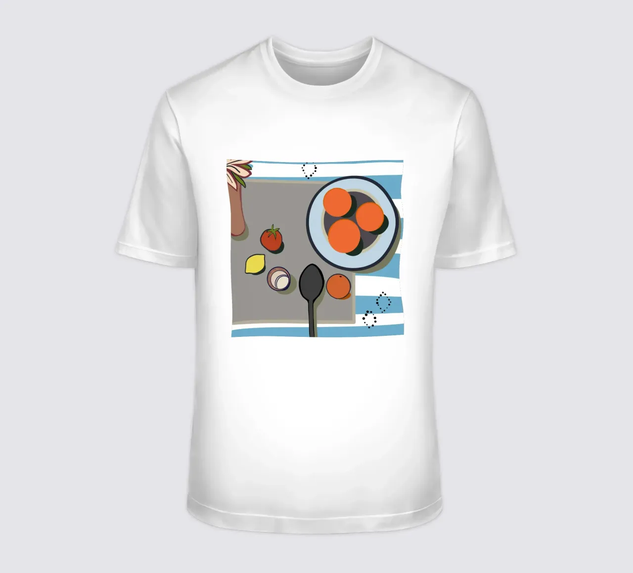 Orangen, Zitrone und Tomate T-Shirt von gulsengunel