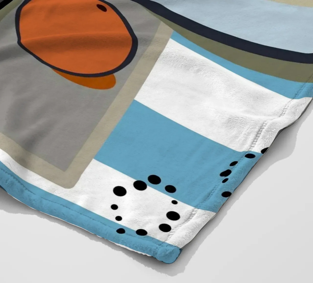 Orangen, Zitrone und Tomate Fleecedecke von gulsengunel