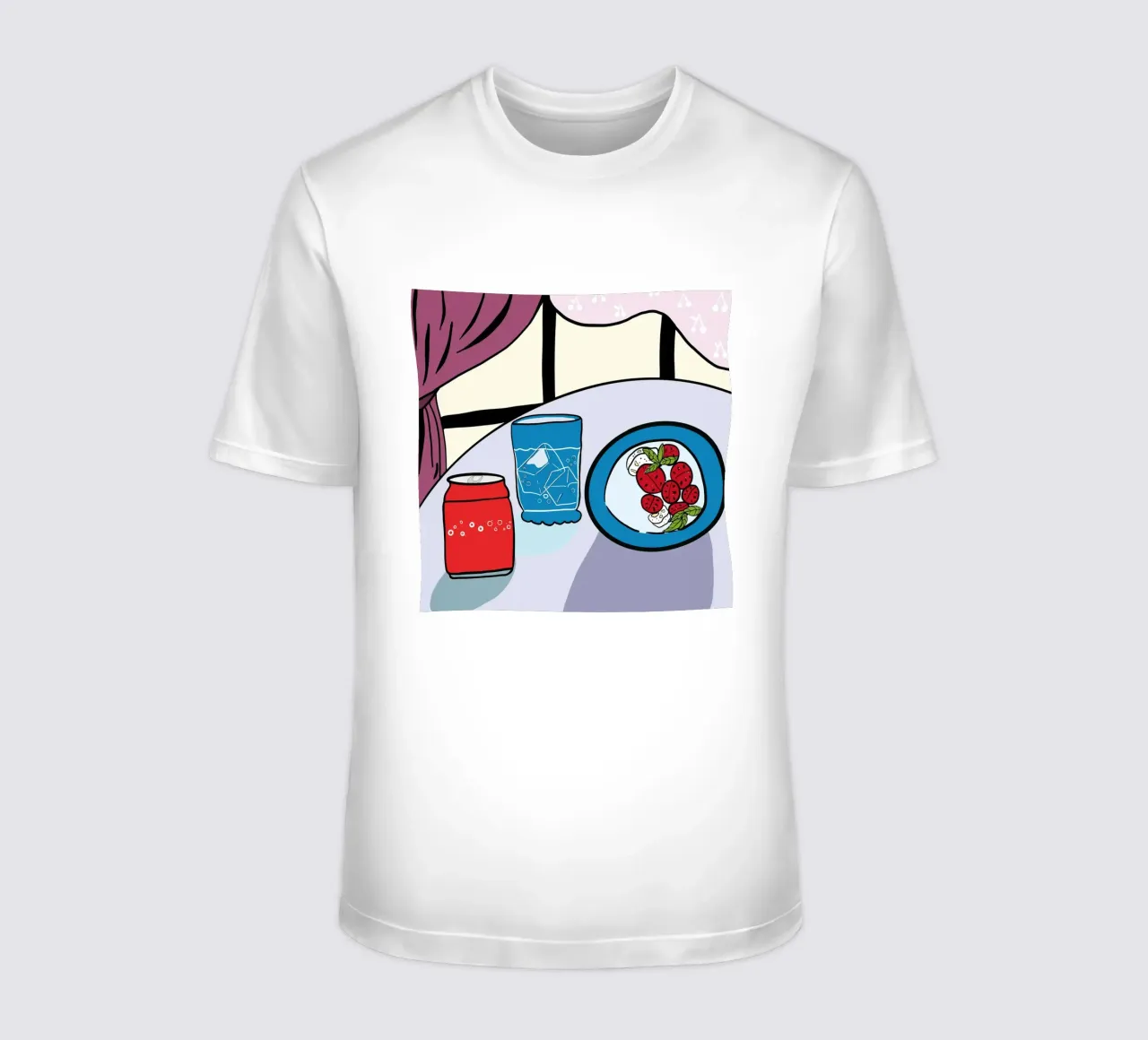 Pomodori e formaggio t-shirt da gulsengunel
