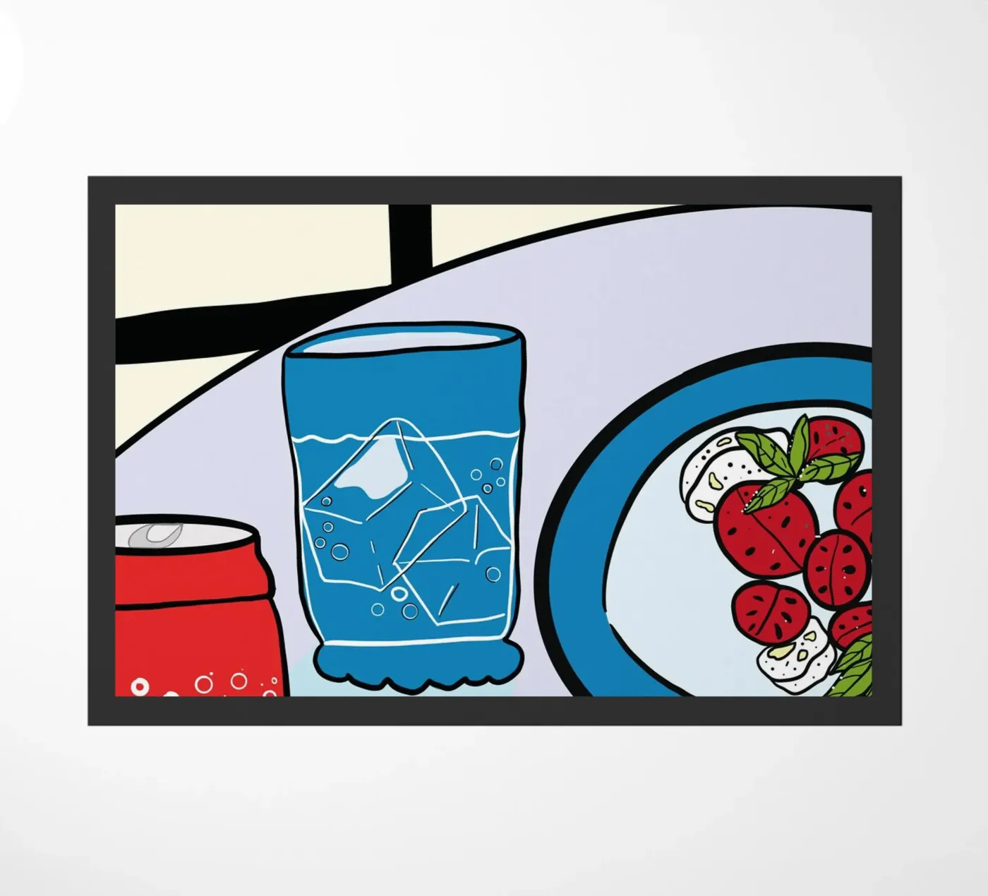 Pomodori e formaggio zerbino da gulsengunel