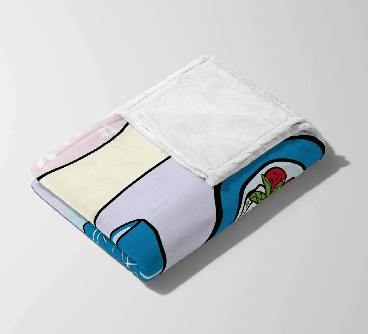 Pomodori e formaggio coperta in pile da gulsengunel