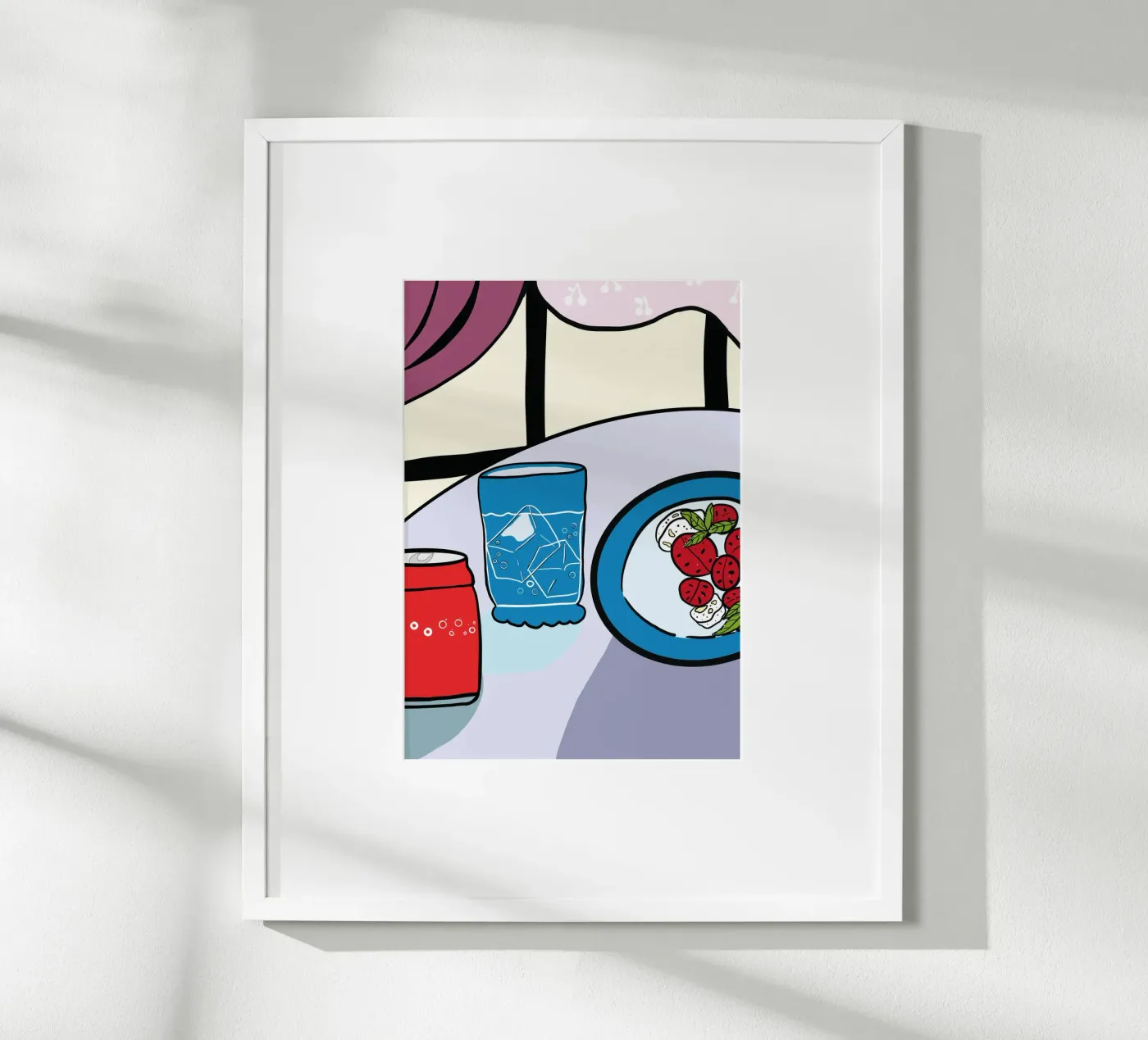 Pomodori e formaggio poster da gulsengunel