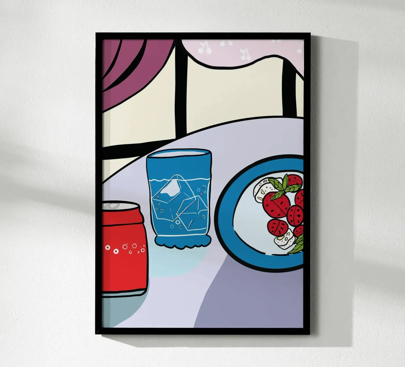 Pomodori e formaggio poster da gulsengunel