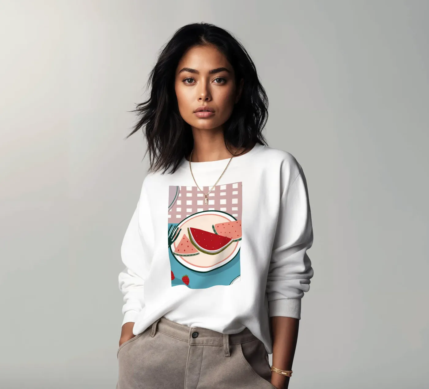 Pastèque sweat de gulsengunel
